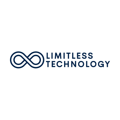 Limitless Technology Logo Blue